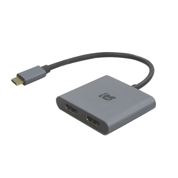USB Type-C to デュアルHDMIディスプレイアダプター（PD対応）