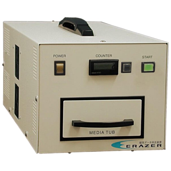 磁気データ消去装置 ERAZER PRO-M02 LOG機能付き