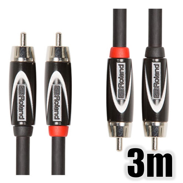オーディオケーブル/3m/RCAピン×2-RCAピン×2