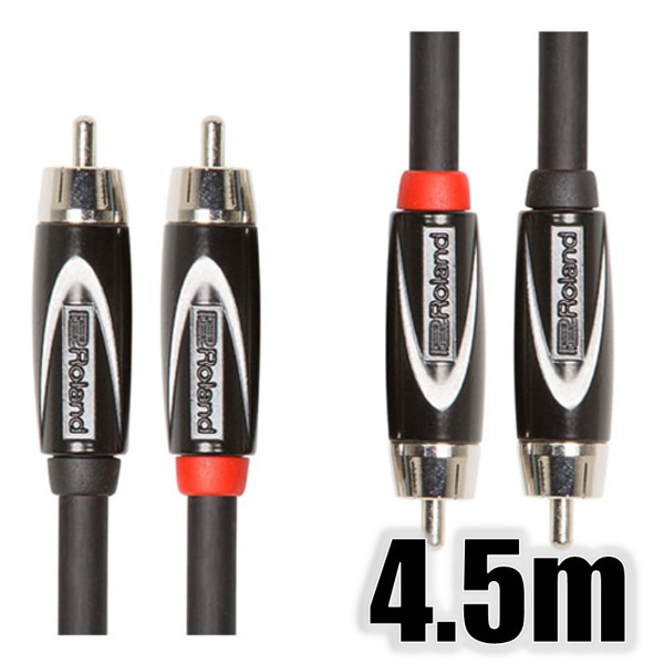 オーディオケーブル/4.5m/RCAピン×2-RCAピン×2