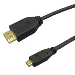 MicroHDMIケーブル 1m