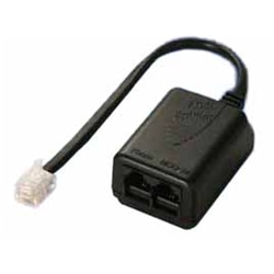 ADSLスプリッター ブラック