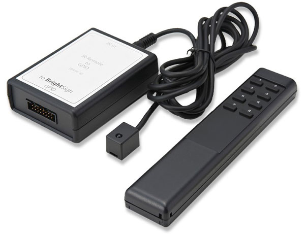 BS3シリーズ リモコンユニット 8ボタン （BrightSign XT3/XD3/HD3専用）