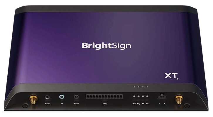 4Kデジタルサイネージプレーヤー BrightSign XT1145W （WiFi内蔵モデル）