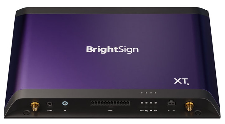 4Kデジタルサイネージプレーヤー BrightSign XT245W （WiFi内蔵モデル）