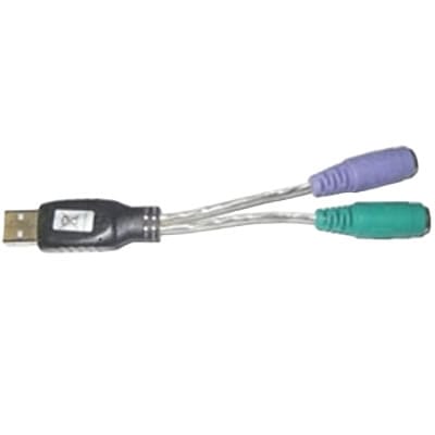 PS/2+PS/2-USB変換アダプター