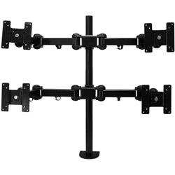 16軸式くねくね4モニターアーム