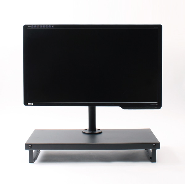 収納スペース付きモニタースタンド