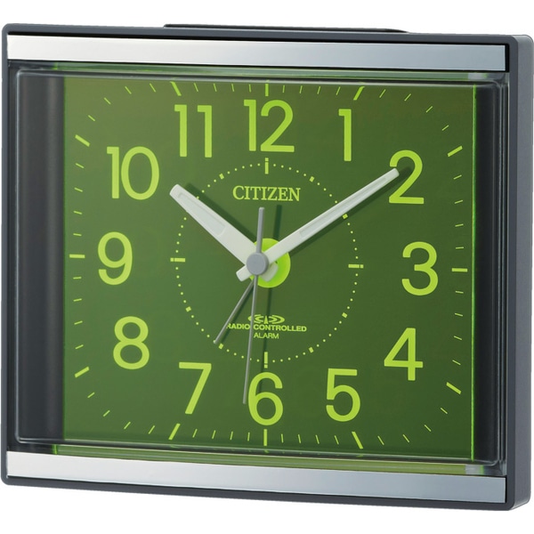 シチズン 電波時計 目覚まし時計 電子音アラーム ライト付き ジールR434