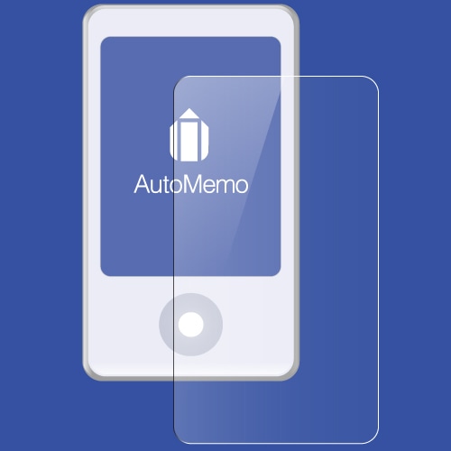 AutoMemo （オートメモ） S 専用画面保護シール AMS-FCL