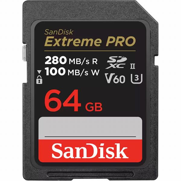 SanDisk Extreme PRO UHS-II V60 64GB