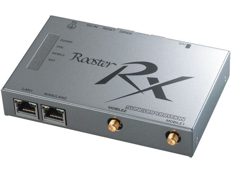 LTEマルチキャリア対応 IoT/M2Mルータ「RX220 SC-RRX220」