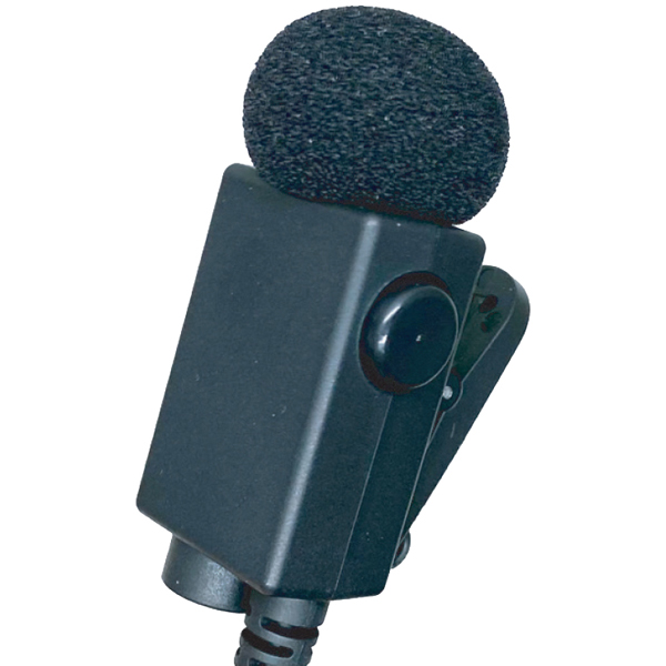 【Buddycom専用品】PTT専用タイピンマイク MKI-P2S1（イヤホン別売り）