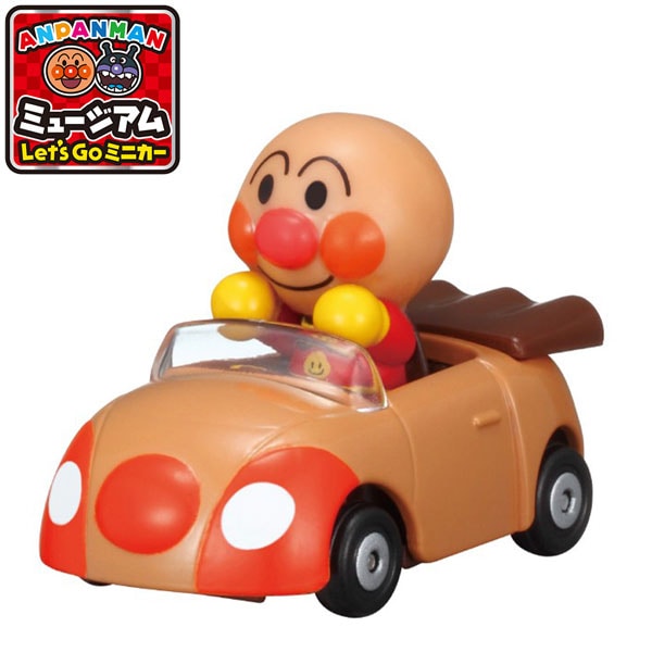 アンパンマン ミュージアム Let`s Go ミニカー ミニアンパンマンごうとアンパンマン