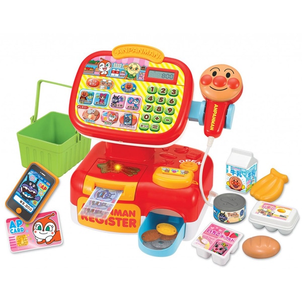 おさつスイスイ！セルフでピピッ♪ アンパンマンレジスター