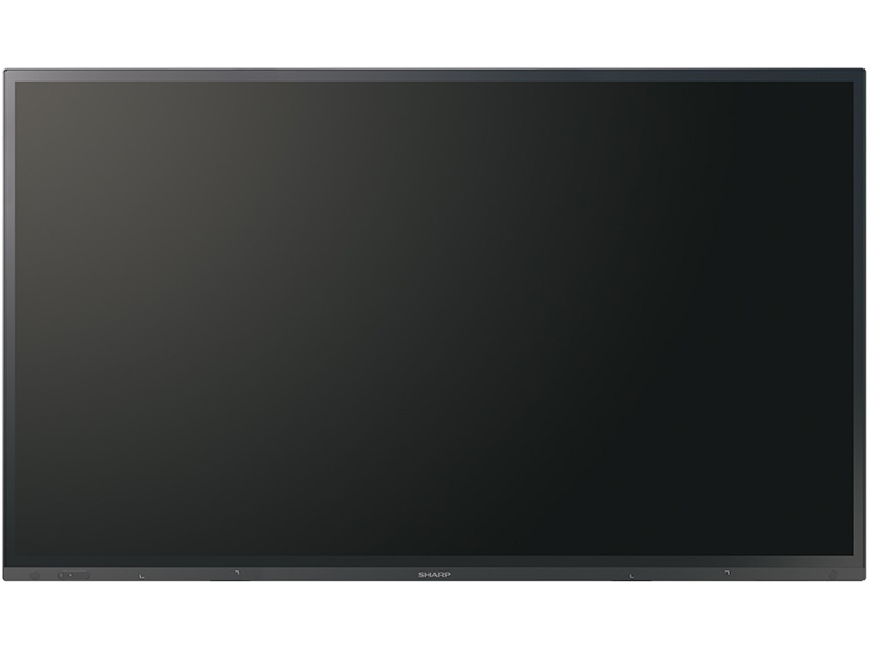 86V型タッチディスプレイ BIG PAD（プレミアムモデル/3840×2160/HDMI、DisplayPort/スピーカー有/ブラック/縦横水平設置可/500cd/24H連続稼働）/オンサイト保証