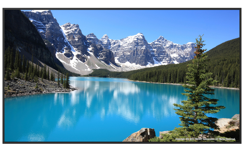 75V型Android内蔵インフォメーションディスプレイ/3840×2160/HDMI、USB-C/黒/スピーカー有/4K/450cd/m2/メディアプレイヤー/18H/縦・横・斜め設置/無償オンサイト3年保証