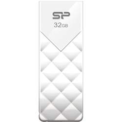 USB2.0フラッシュメモリ Ultima U03 32GB スノーホワイト スライド式 　5年保証