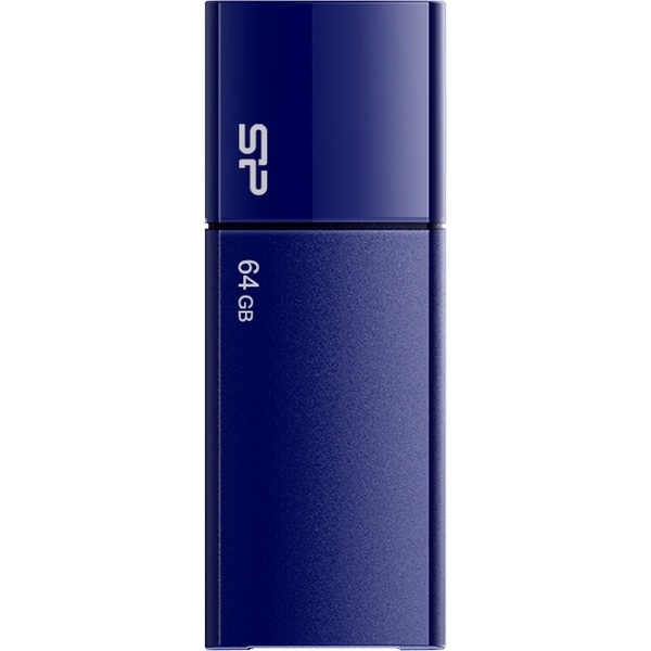 USB2.0フラッシュメモリ Ultima U05 Series 64GB ネイビー スライド式　5年保証