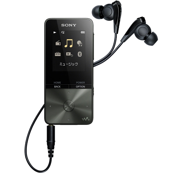 ウォークマン Sシリーズ <メモリータイプ> 4GB ブラック