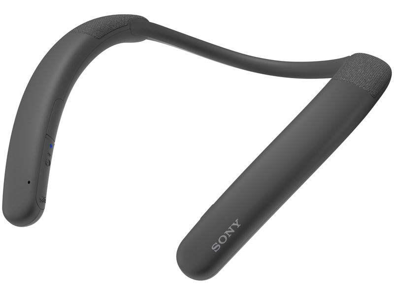 ワイヤレスネックバンドスピーカー チャコールグレー