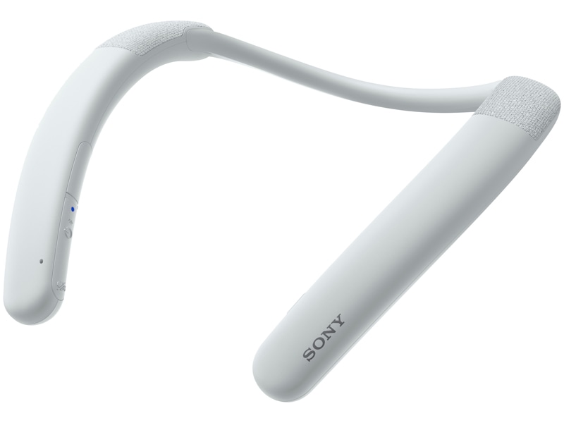 ワイヤレスネックバンドスピーカー ホワイト