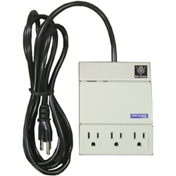 雷サージ対策器（避雷器） 電源用コンボタイプ AC100V 3口