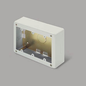 3個スイッチボックス 深型 ミルキー