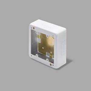 2個スイッチボックス浅型 ホワイト（B型・C型）