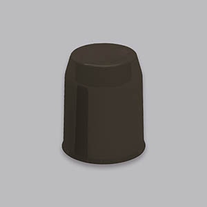 ボルト用保護カバー 20型 ダークブラウン（こげ茶）