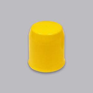 ボルト用保護カバー 20型 イエロー（安全色）