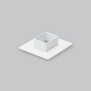 フランジ 3号40型 ホワイト