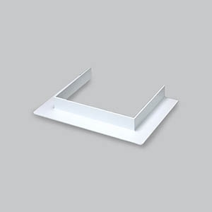 フランジ コ型 6号150型 ホワイト