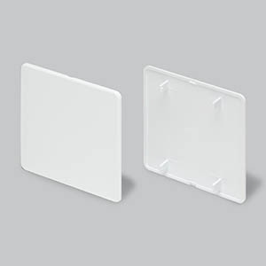 露出ボックス用カバー 2個用 ホワイト