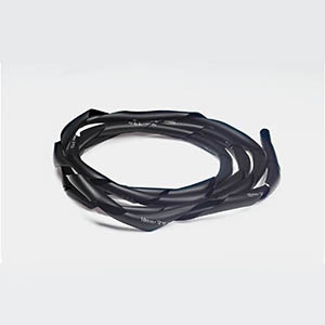 スパイラルスリーブ 6mm 黒 2m