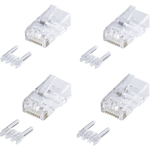 カテゴリ6 RJ-45コネクタ（単線用・10個入り）