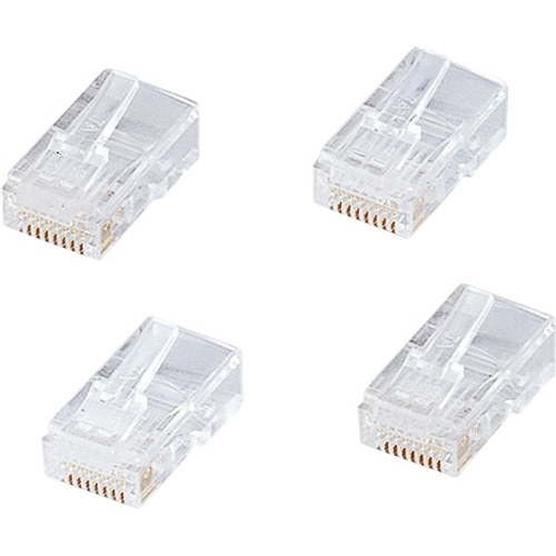 RJ-45コネクタ（単線用・100個入り）