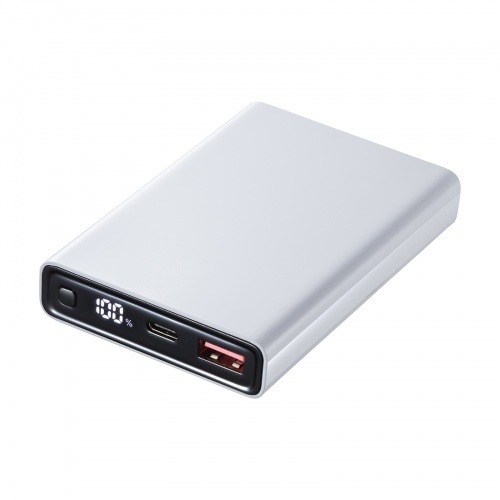 モバイルバッテリー（10000mAh・PD20W・ホワイト）