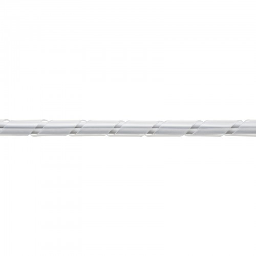 ケーブルタイ（スパイラル・2m巻き・内寸直径6mm・ホワイト）