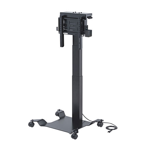 テレビスタンド（32～40型対応・電動昇降・キャスター付き）