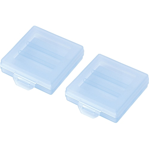 電池ケース（単4形用2個セット・ブルー）