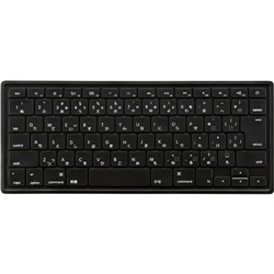 ノート用シリコンキーボードカバー（ブラック）