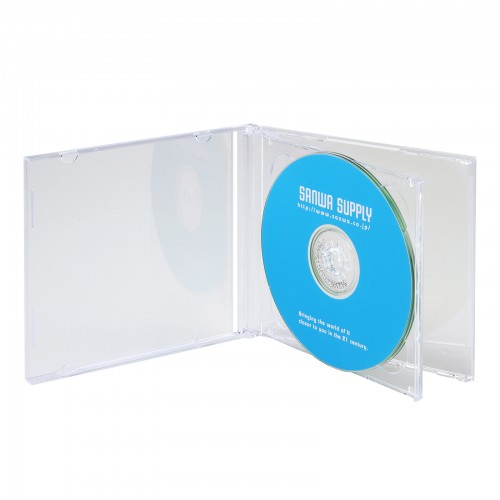 Blu-ray・DVD・CDケース（2枚収納タイプ・5枚セット）
