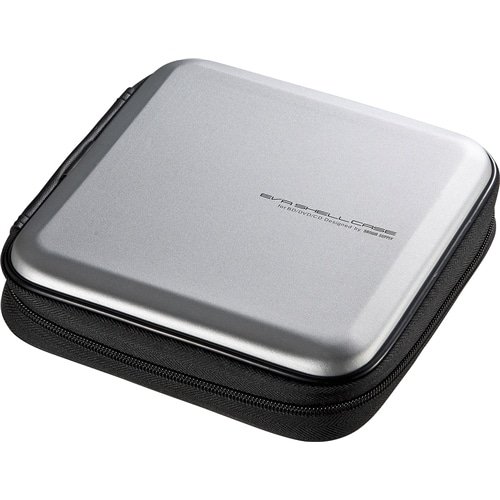 ブルーレイディスク対応セミハードケース（24枚収納・シルバー）