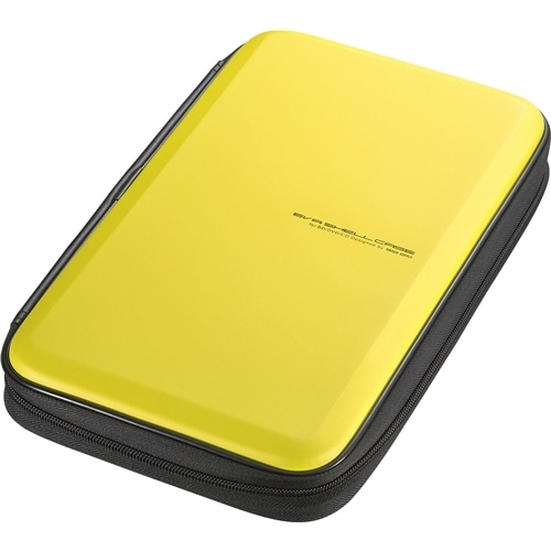 ブルーレイディスク対応セミハードケース（56枚収納・イエロー）