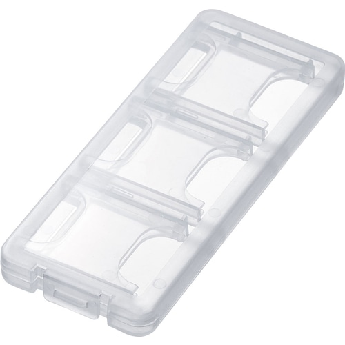 SDカードケース（6枚収納・クリア）