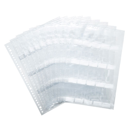 メモリーカードファイルシート（SDカード用・帯電防止タイプ）