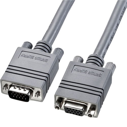 ディスプレイ延長ケーブル（複合同軸・アナログRGB・延長・2m）