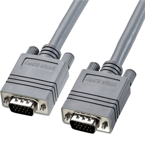 ディスプレイケーブル（複合同軸・アナログRGB・2m）