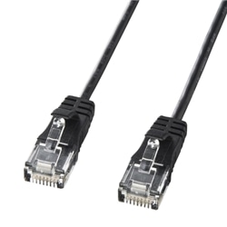 カテゴリ6準拠極細LANケーブル（7m・ブラック）